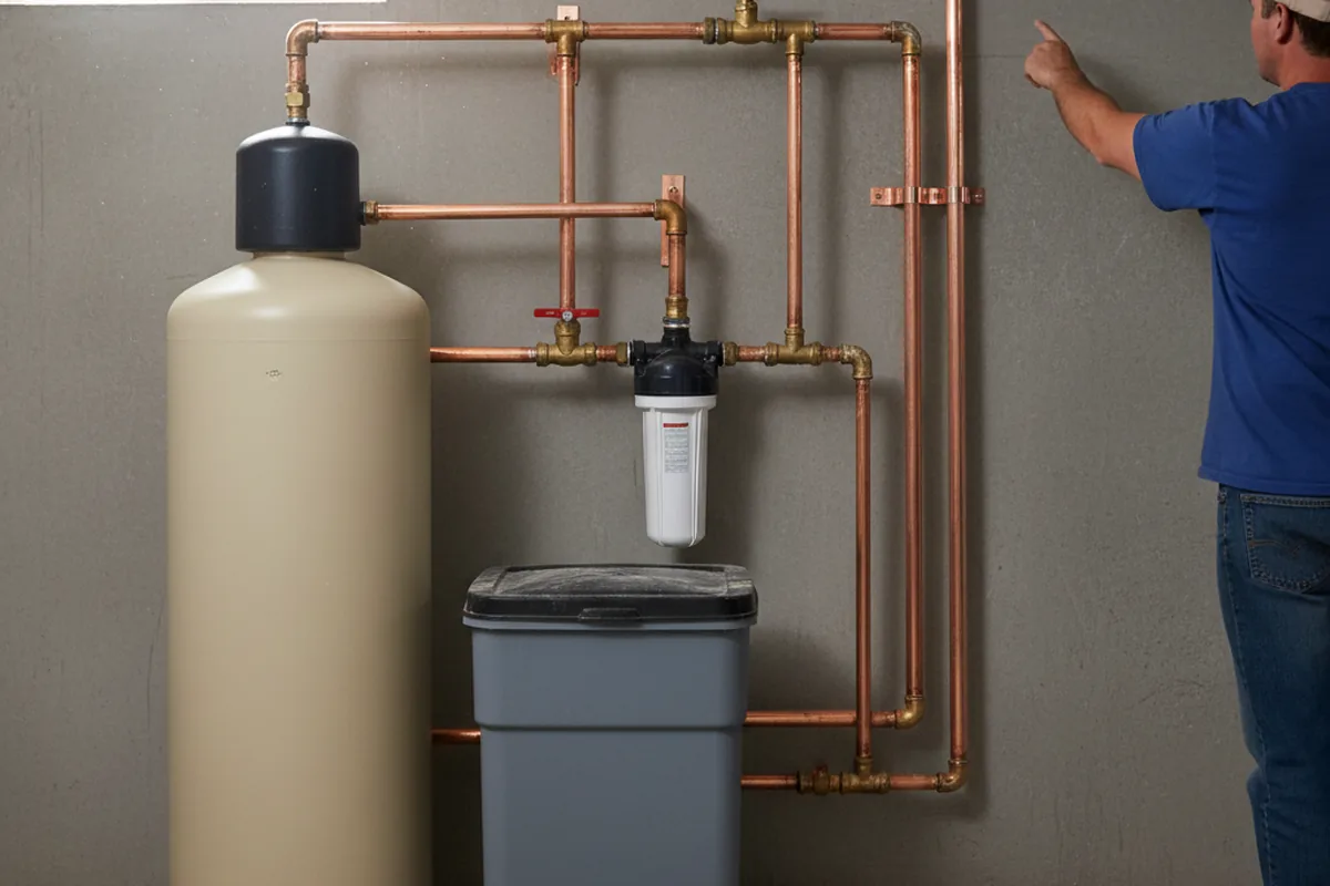 Whole-house water treatment system installed in Knightstown